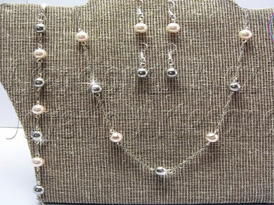 Bisuteria collar  Rosa y Plata. . (( 110))