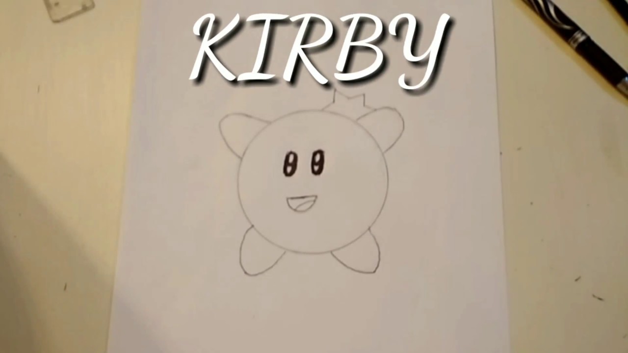 Como Dibujar Kirby Kawaii Paso A Paso Dibujos Kawaii