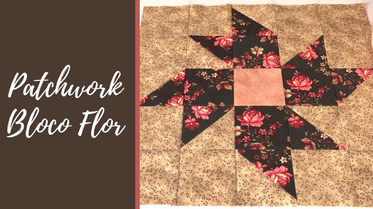 Patchwork Bloco Flor