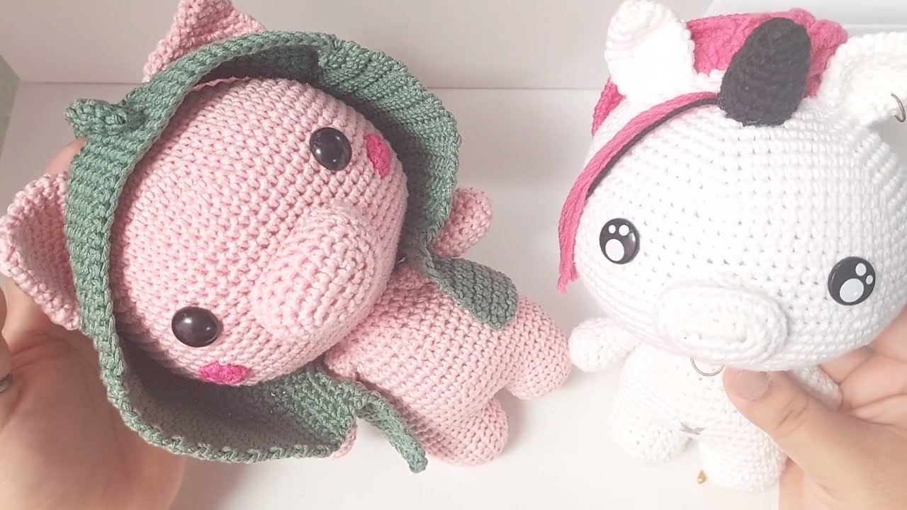 Tutorial Amigurumi Crochet Principiantes Cerdito Elyas