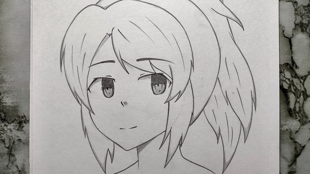 Cómo dibujar una chica anime paso a paso como dibujar a un chica anime