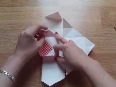 Caja para packaging de origami