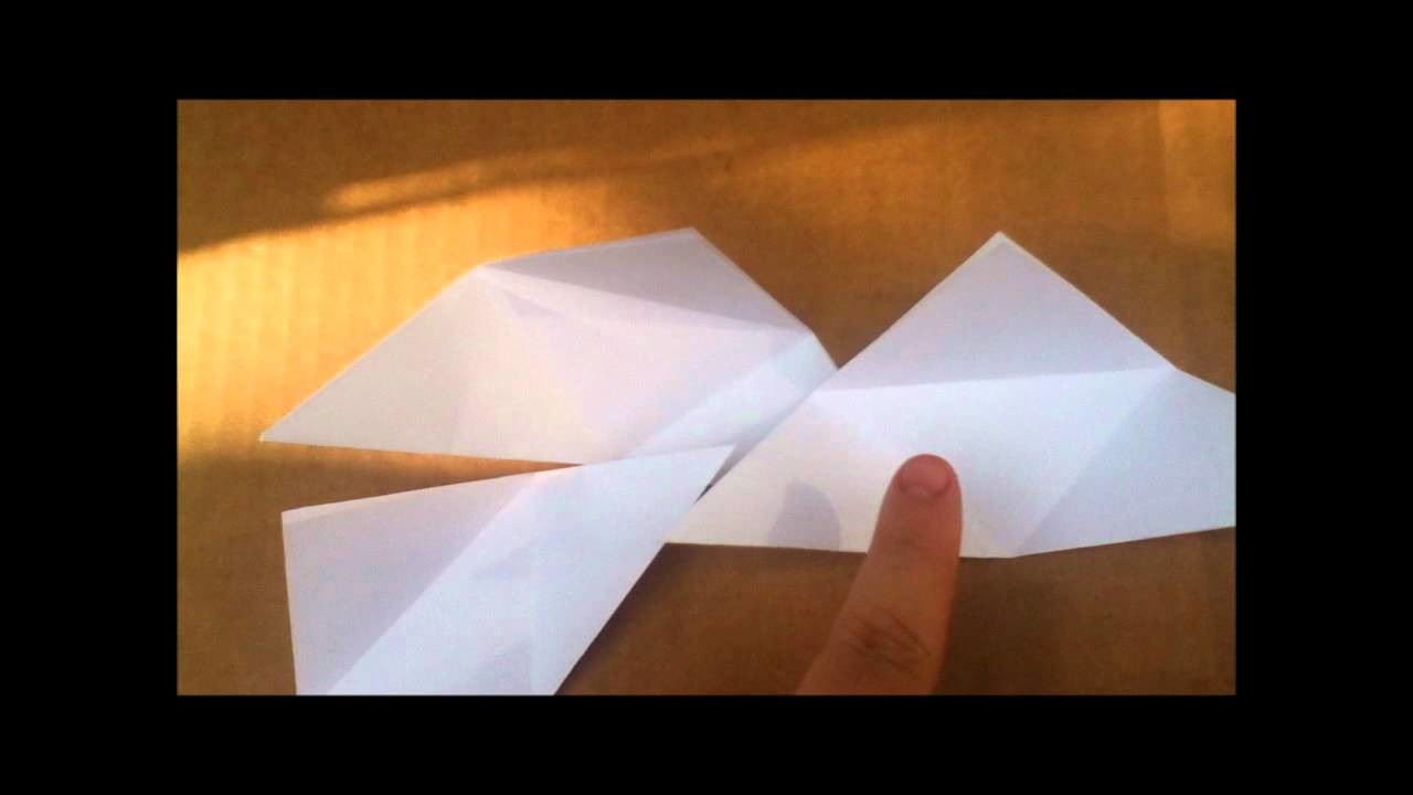 Cajita triangular de origami