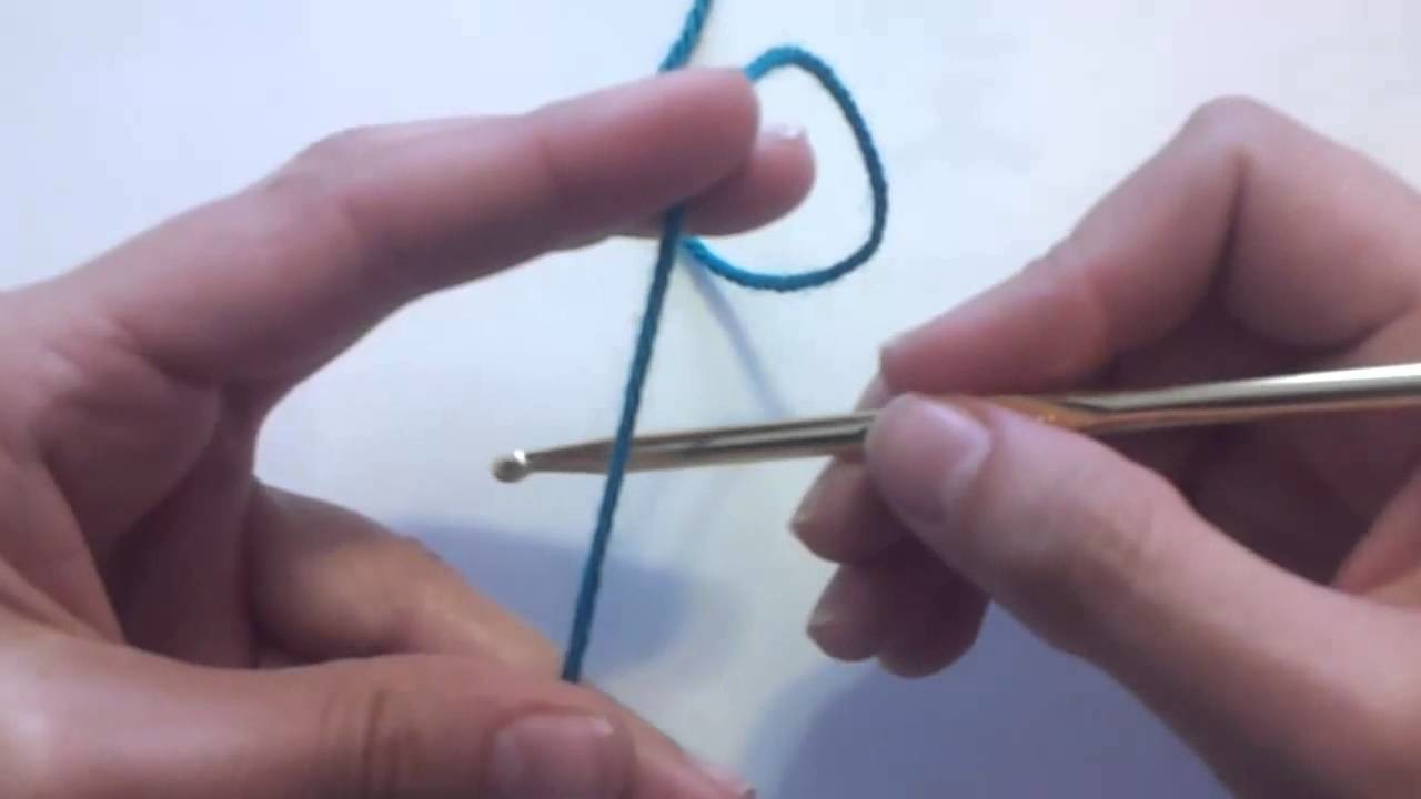 Cómo hacer el punto cadena para tejer a crochet