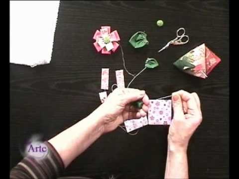 Cómo hacer un origami en tela