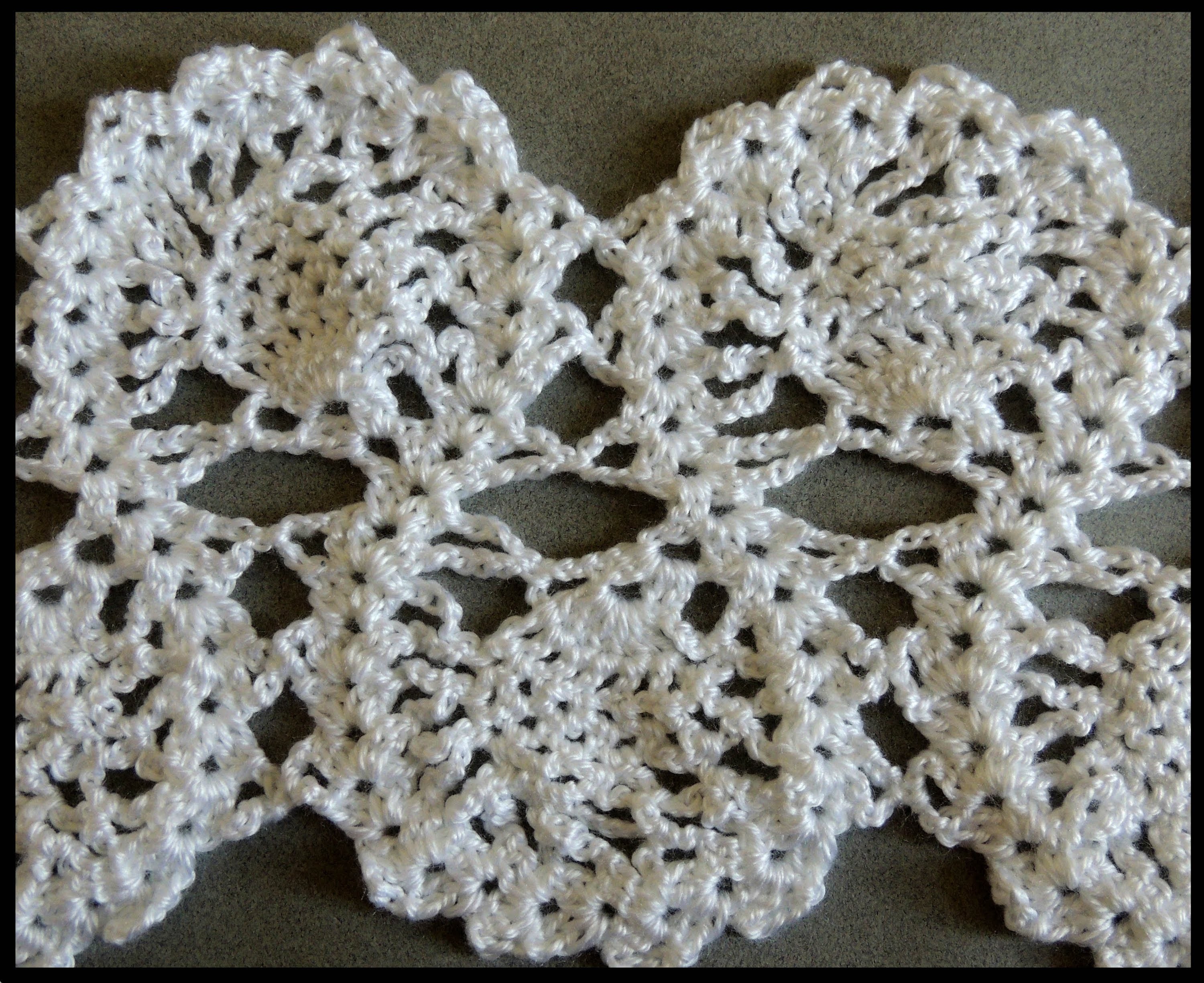 Crochet : Punto Entrelazado # 7.  Parte 2 de 2