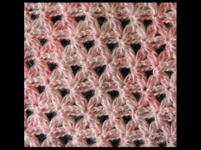 Crochet : Punto Fantasia # 7 (Margaritas)