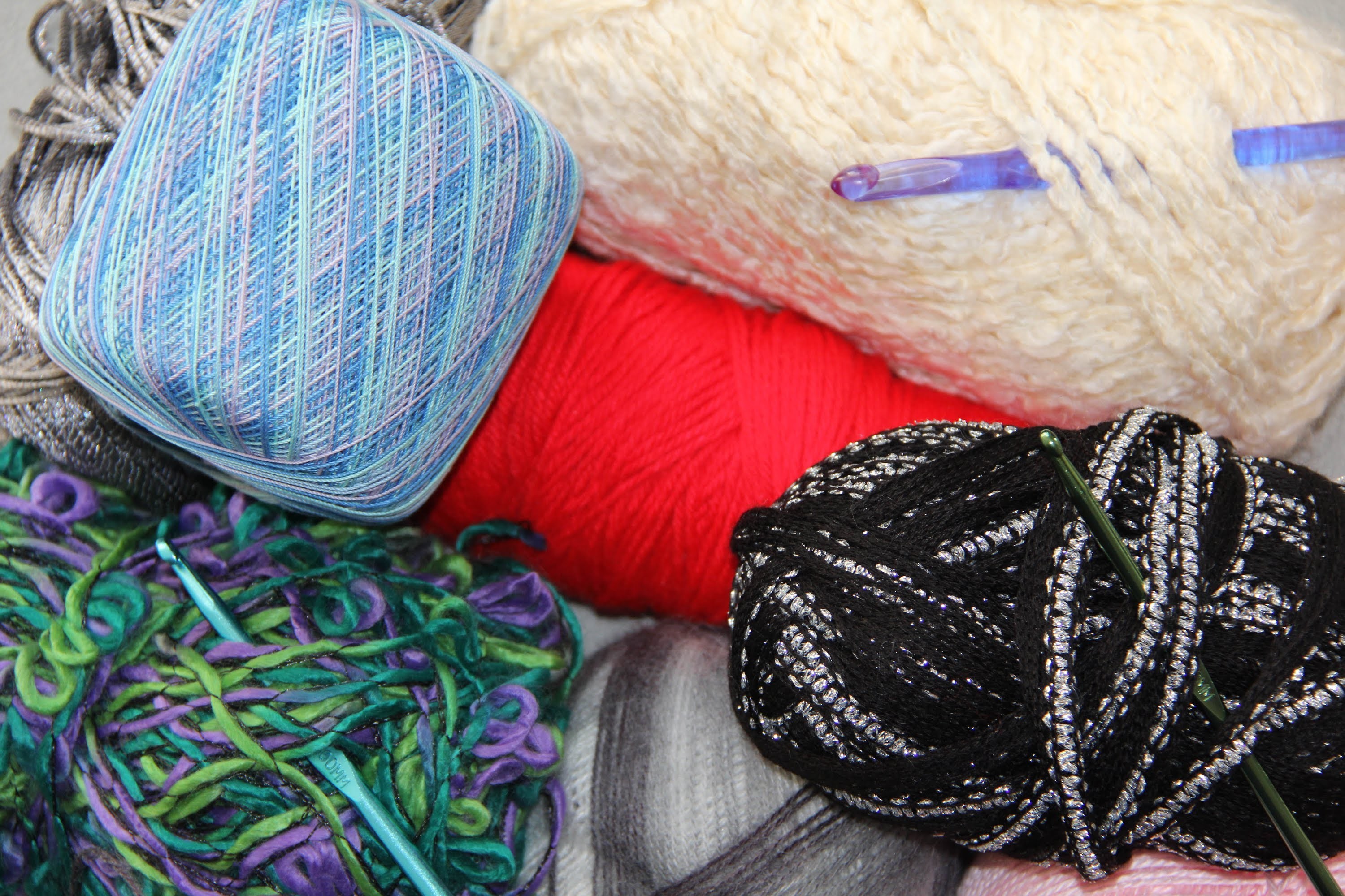 Curso Básico de Crochet  : Materiales