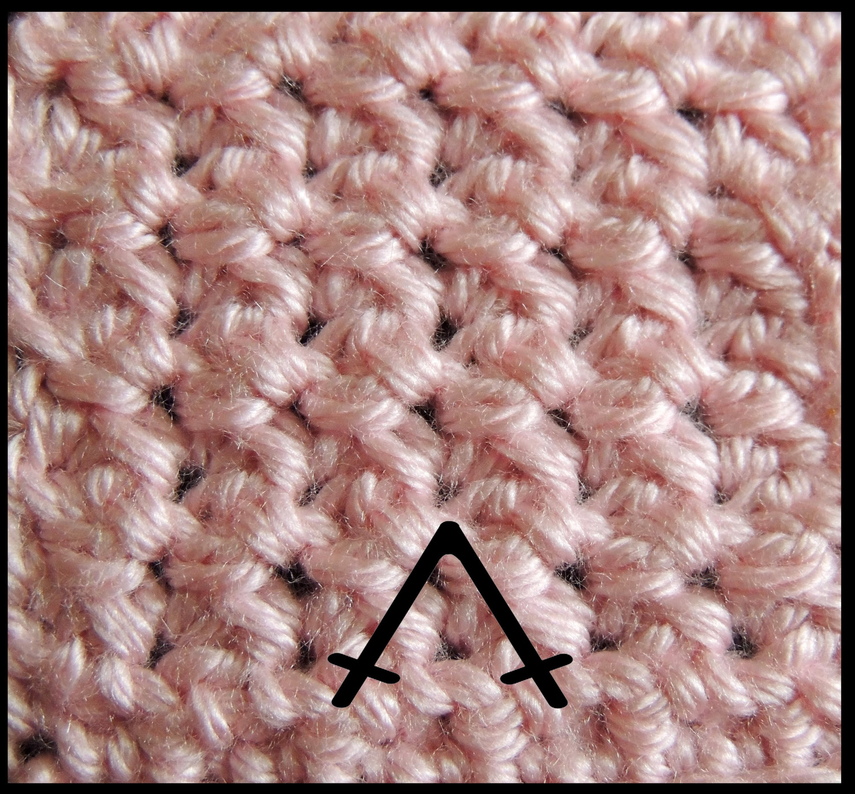 Curso Basico de Crochet : Punto Bajo en Disminucion