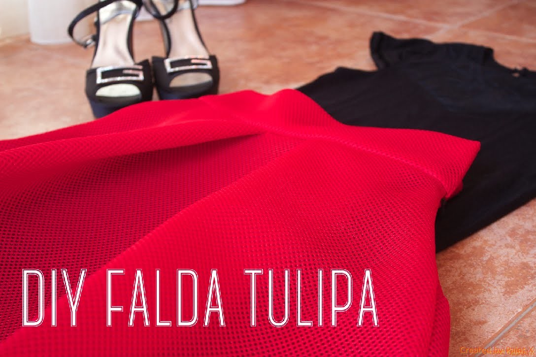 DIY - Tutorial Falda Tulipa