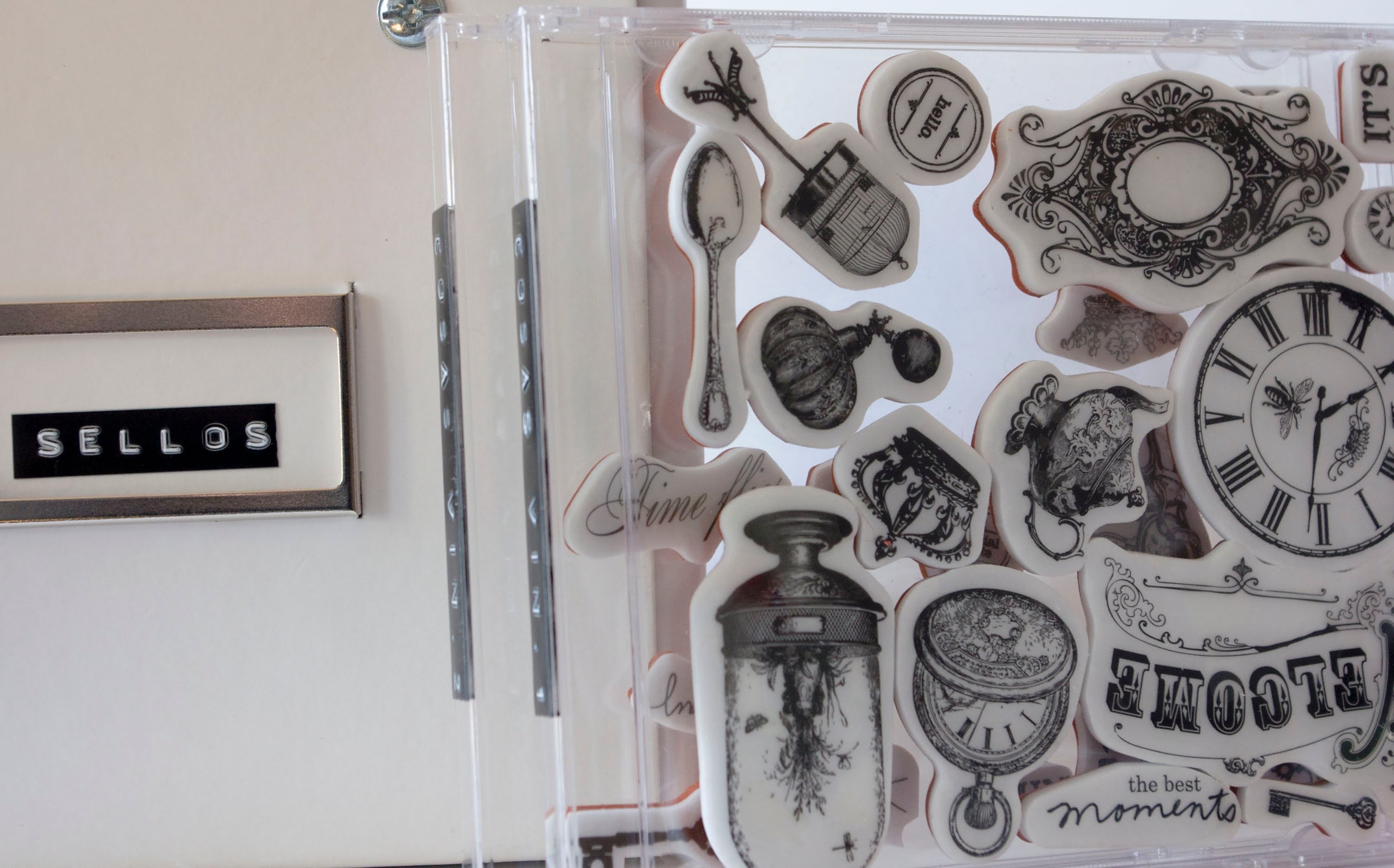 Organizar sellos. Craft tips