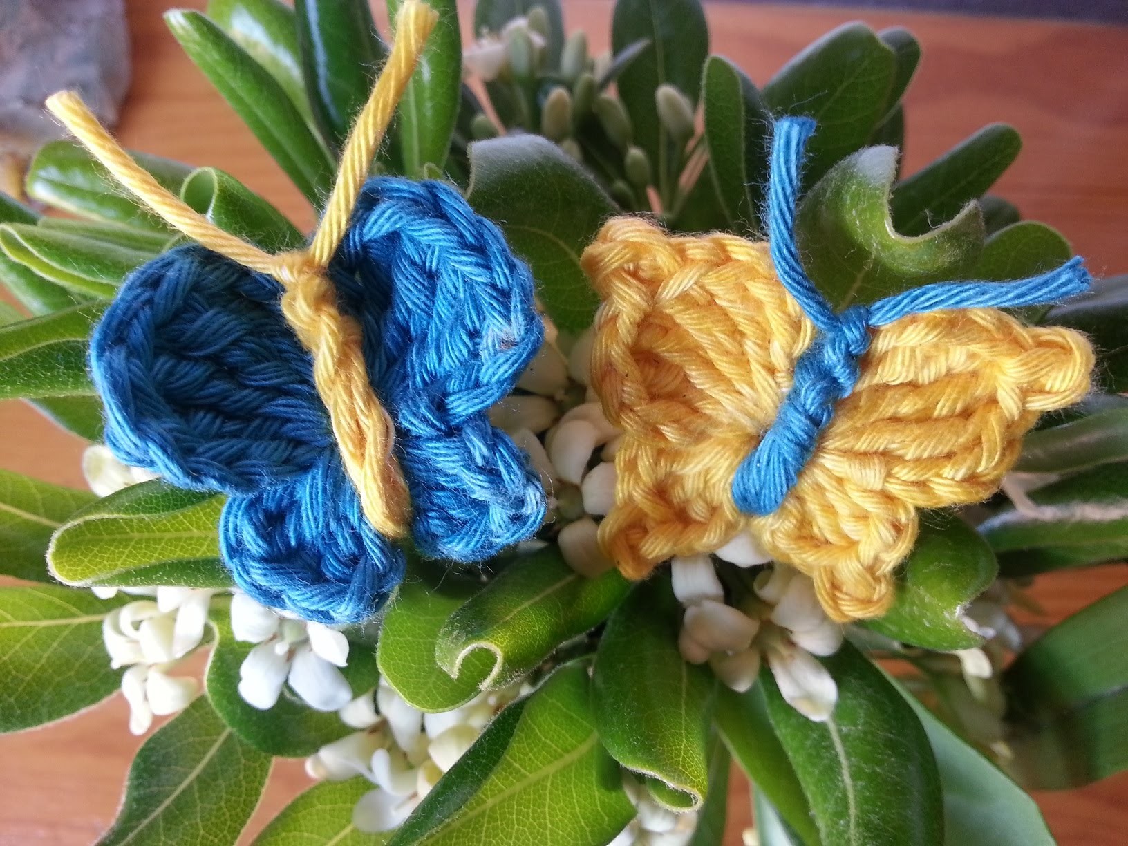 Tutorial mariposa básica dos modelos crochet.ganchillo