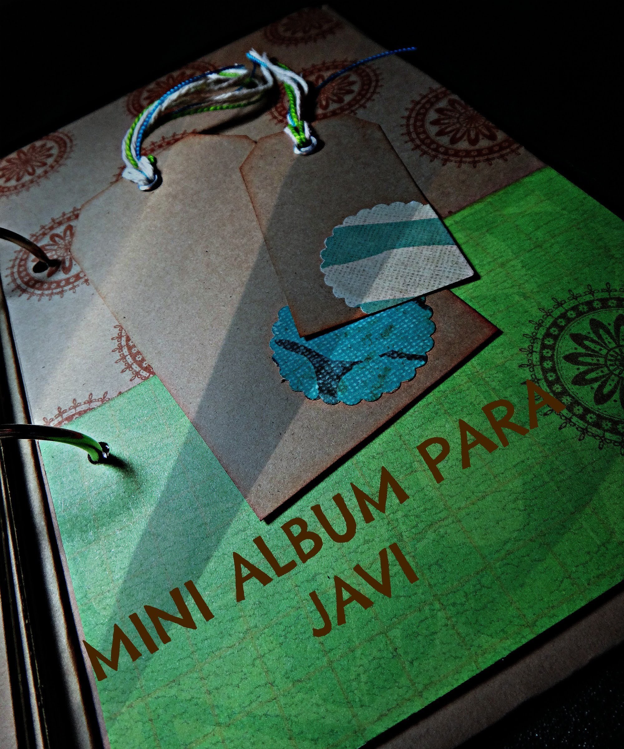 Mini Album Scrapbook para Javi
