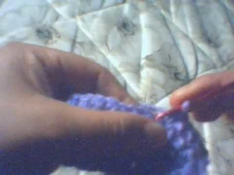 Single crochet, medio punto, knit,