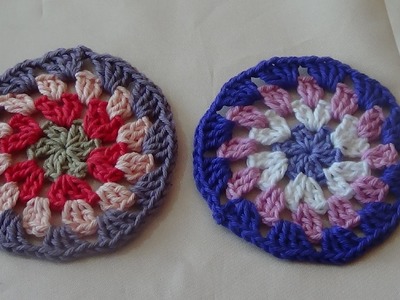Crochet: Círculo estilo granny (granny-style circle)