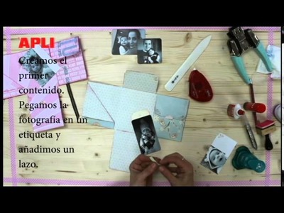 Tarjeta APLI SCRAPBOOKING