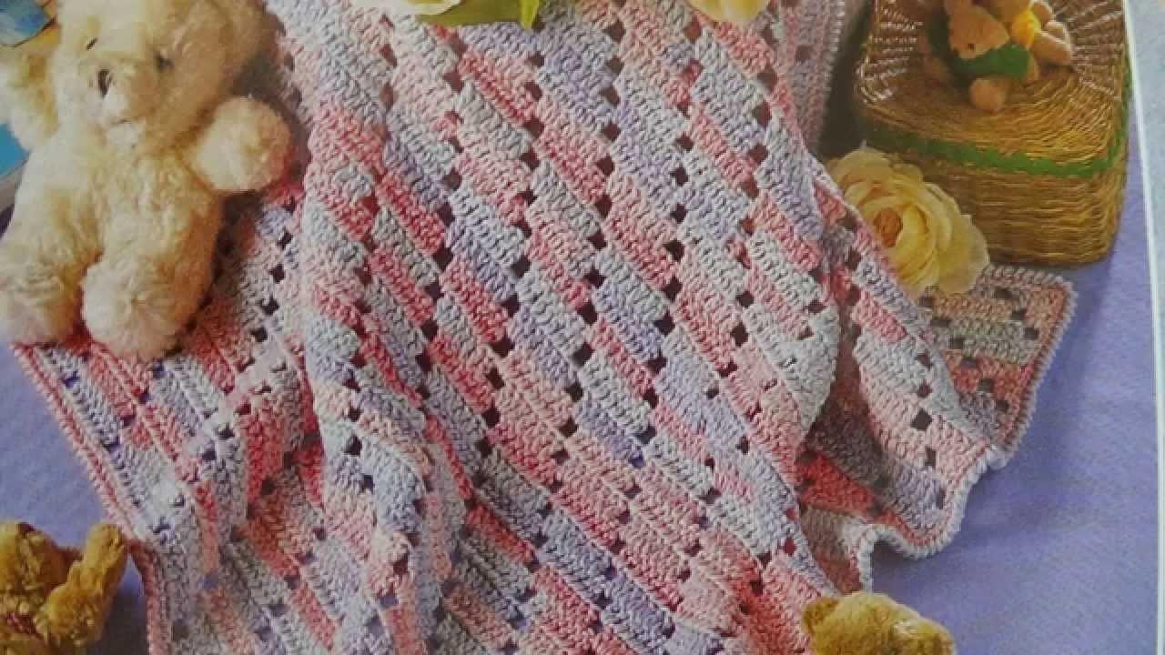 Como Tejer manta para bebé a crochet