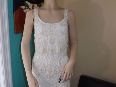 Crochet Vestido De Verano Jasmin