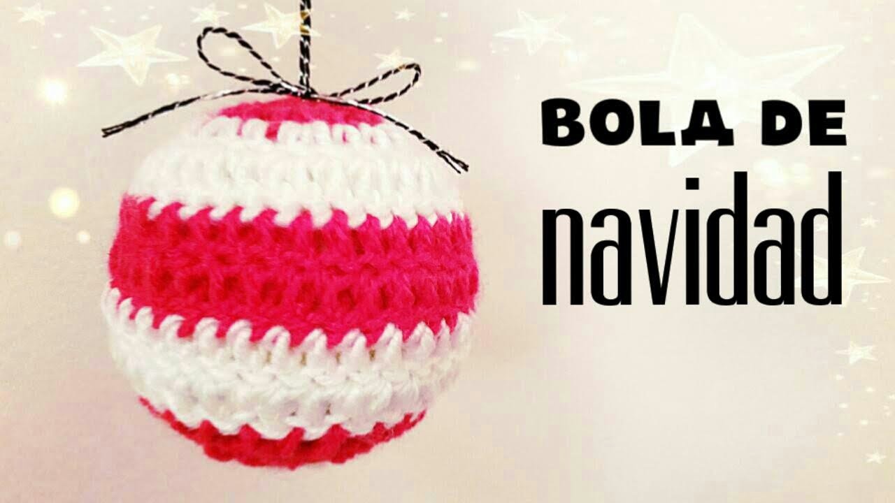 NAVIDAD | Bolas de Navidad a Crochet - usando pelotas de tenis -