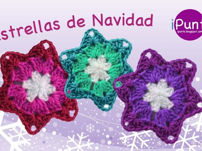 Tutorial: Estrella de Navidad a crochet