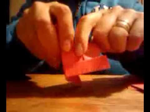 Adornos Navideños hechos de Origami