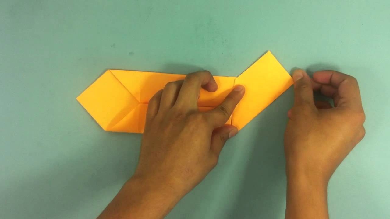 Caja de origami - Manualidades de papel