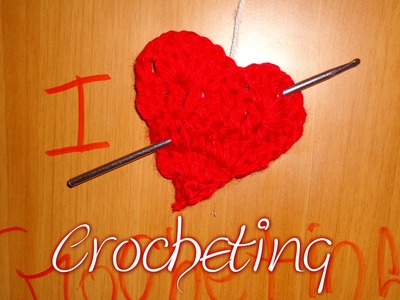 Como hacer Corazón Tejido a Crochet para San Valen