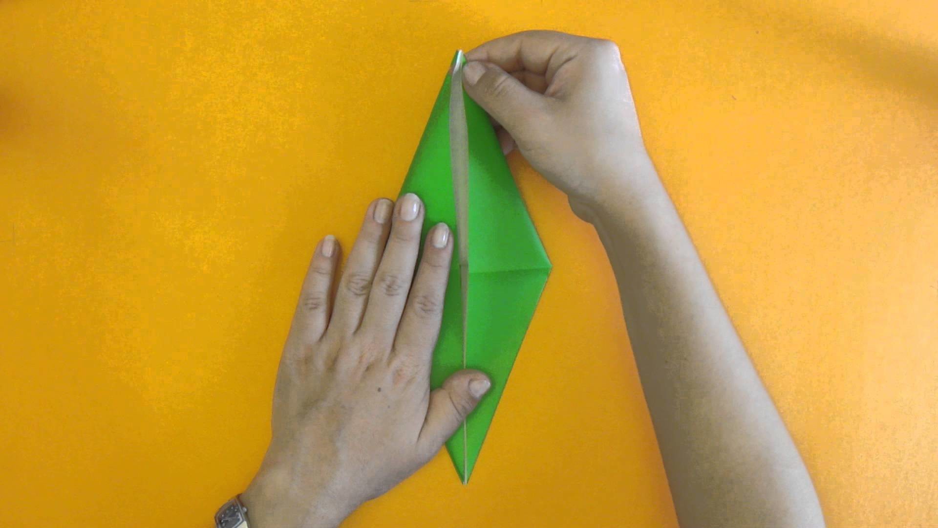 Como hacer una Grulla de Origami - Tutorial