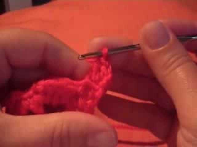 Crochet media flor para chal (primera parte)