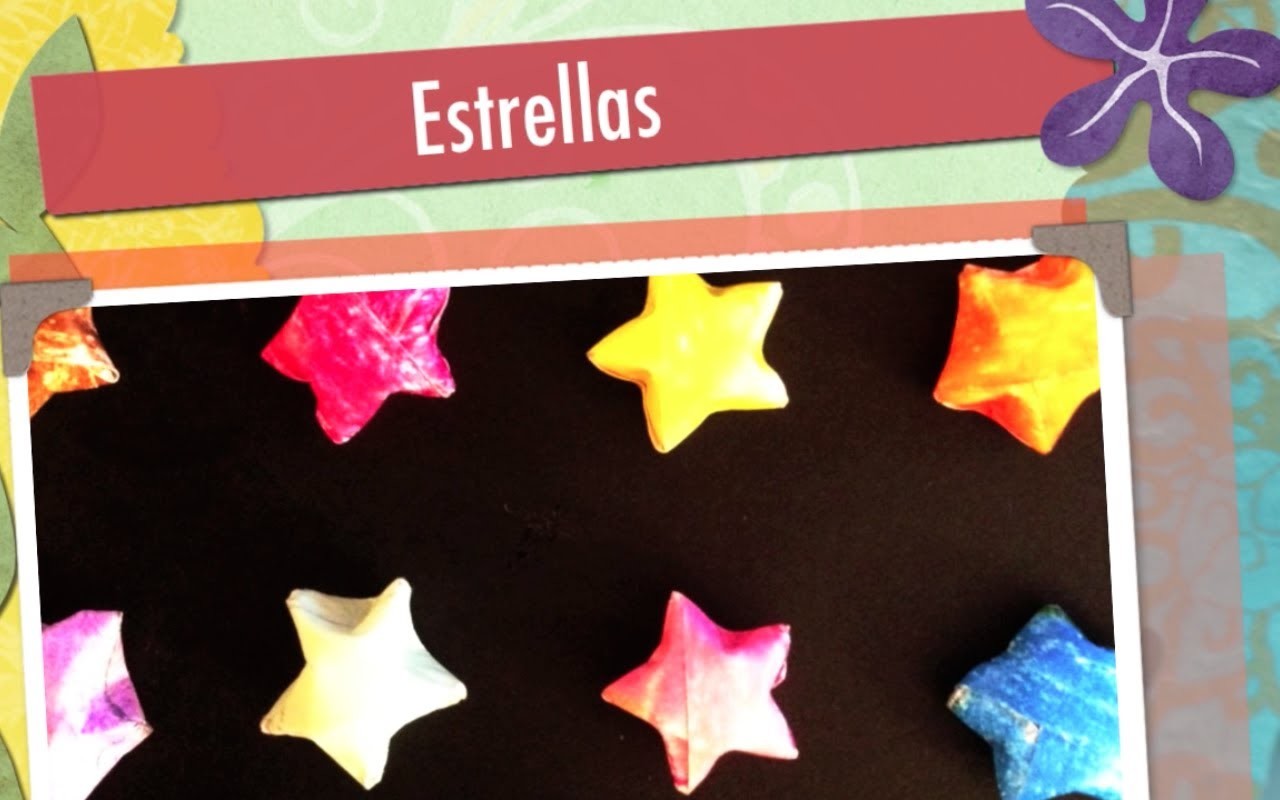 Estrella de papel-origami