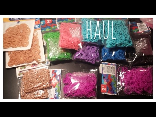 ❤ HAUL: Compra de gomitas Rainbow Loom, Marrones y Hama Beads❤