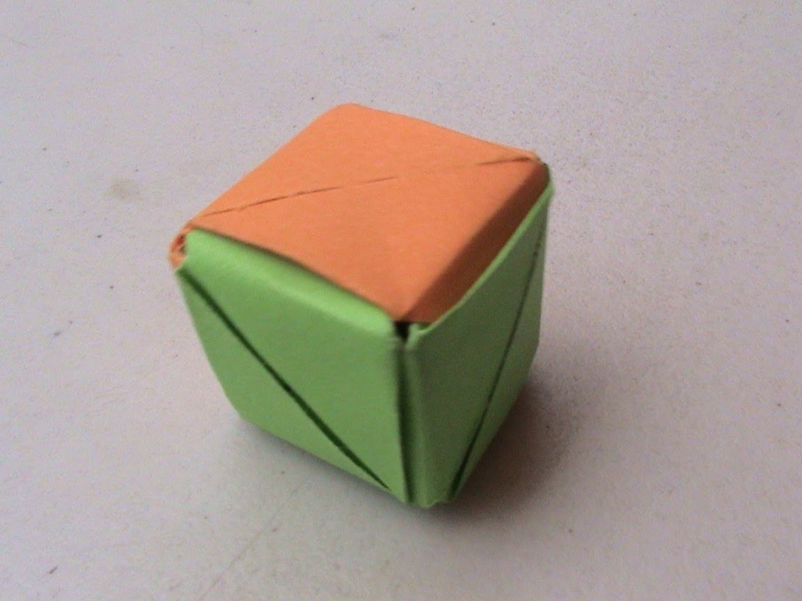 Origami Como Hacer un Cubo con Papel