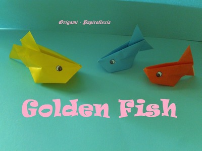 Origami - Papiroflexia. Golden Fish, fácil