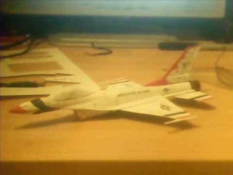 PAPERCRAFT F-16 THUNDERBIRDS  OJIMAK BY LUCHOBASS