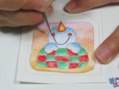 *Snowman Craft* Navidad Muñecos de Nieve 2 Manualidades de Navidad 2014 XmasTags Pintura Facil