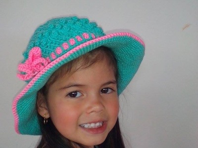 Sombrero Playero en Crochet