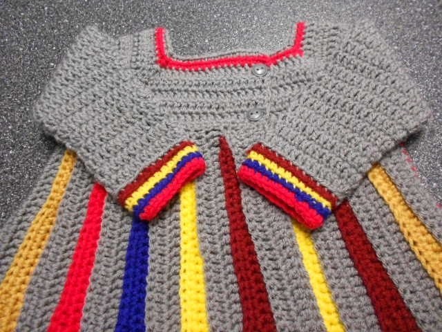 Sweter para niña Crochet parte 2 de 4