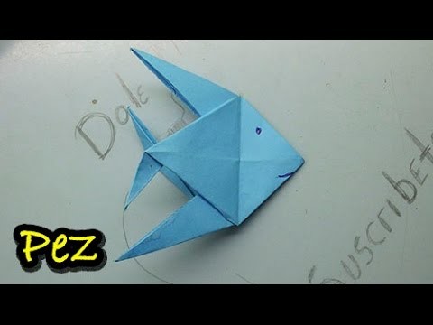 # 15 Origami pez de papel paso a paso ( origami - fish paper )