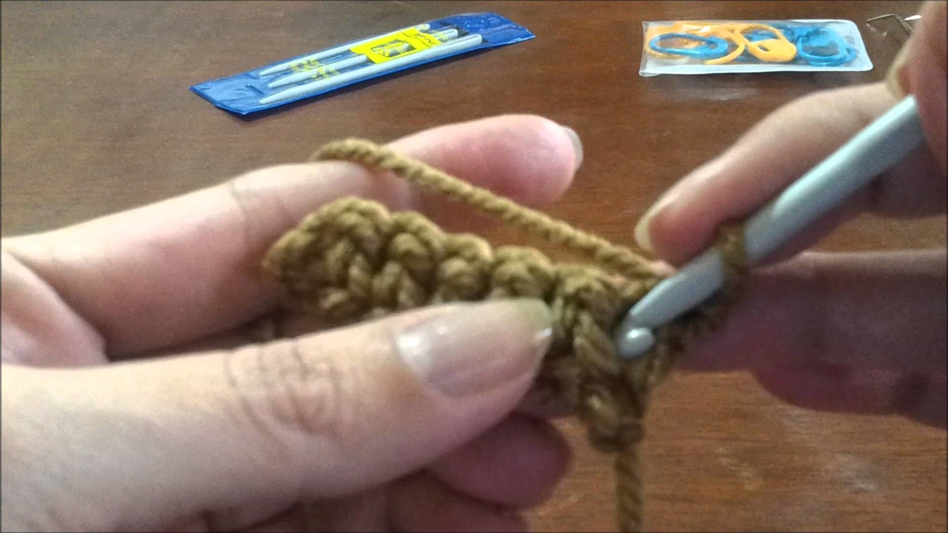 2. Básico Crochet Medio Punto o Punto Bajo.wmv