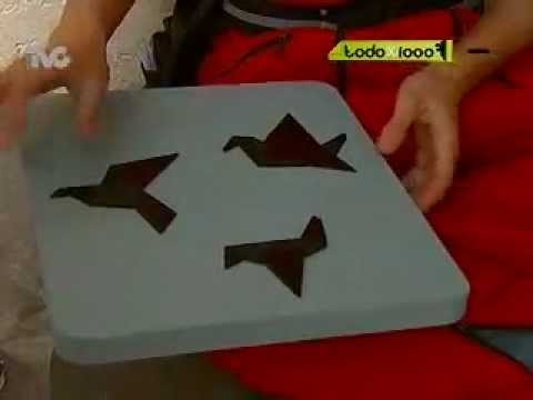 Cómo hacer Cuadros Decorativos con Origami (TXM)