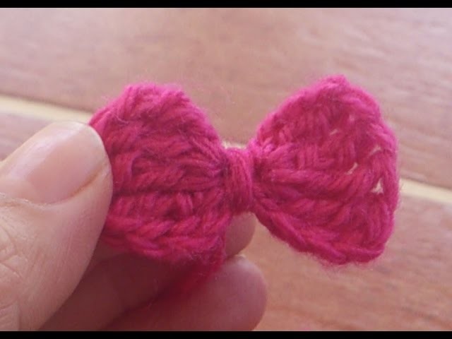 ¿Cómo hacer un Lazo a Crochet?