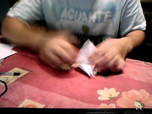 Como hacer una cigüeña de origami