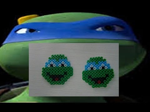 Como hacer una tortuga ninja de Hama Beads