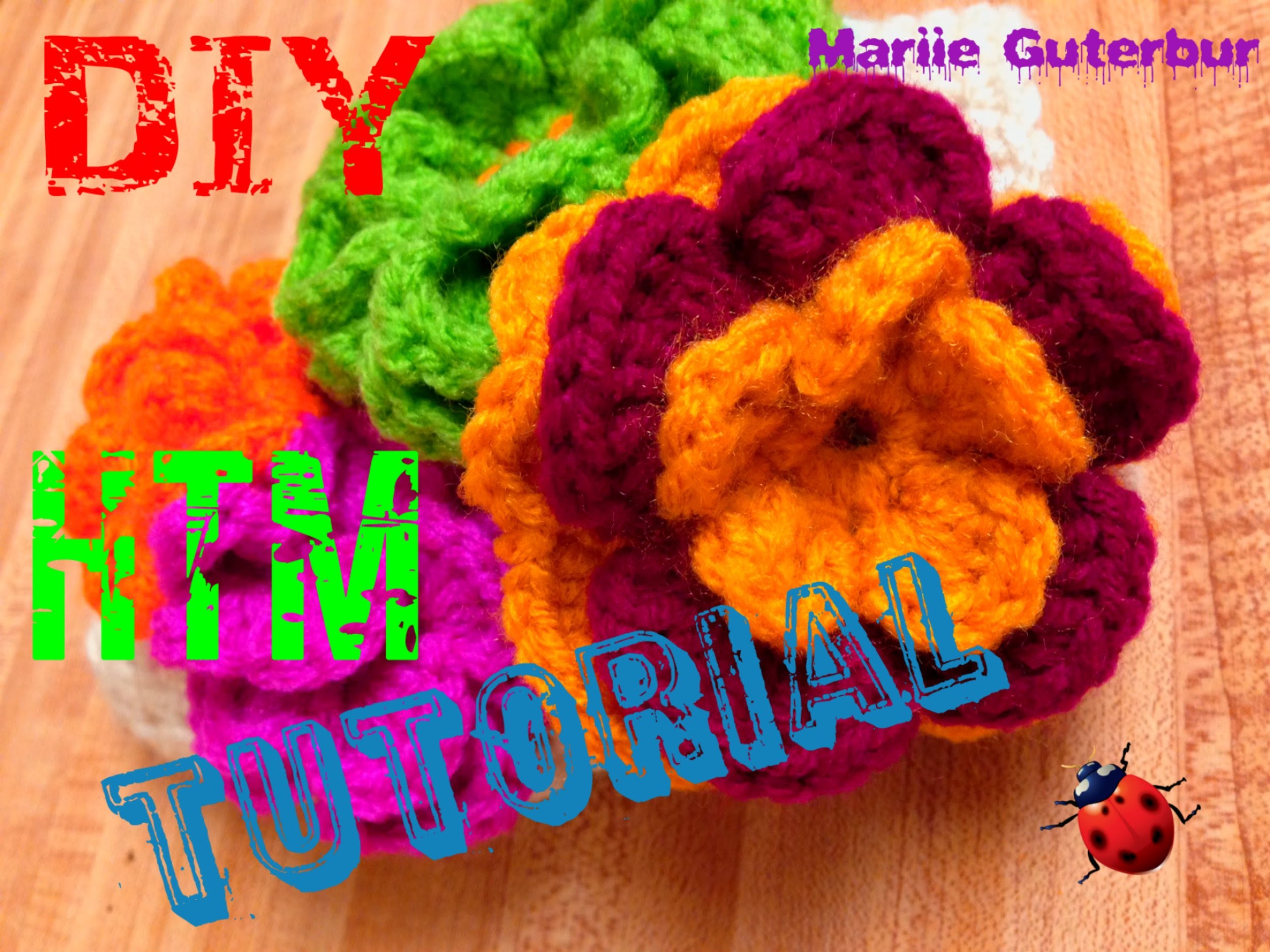 Como se hace una Flor : a Crochet  o Tejida con gancho!!