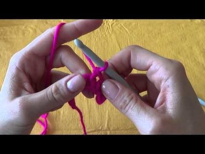 Crochet: Punto Bajo (pb) o Medio Punto. Single Crochet (sc)