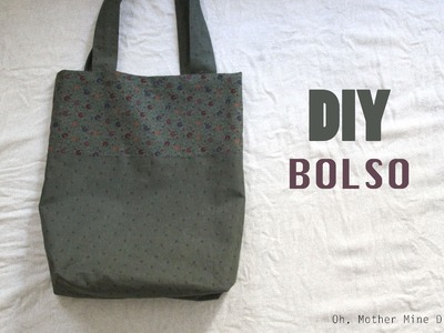 DIY Costura fácil: cómo hacer bolso dos colores