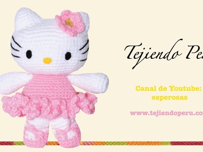 Hello Kitty tejida a crochet (amigurumi)  Parte 2: cuerpo
