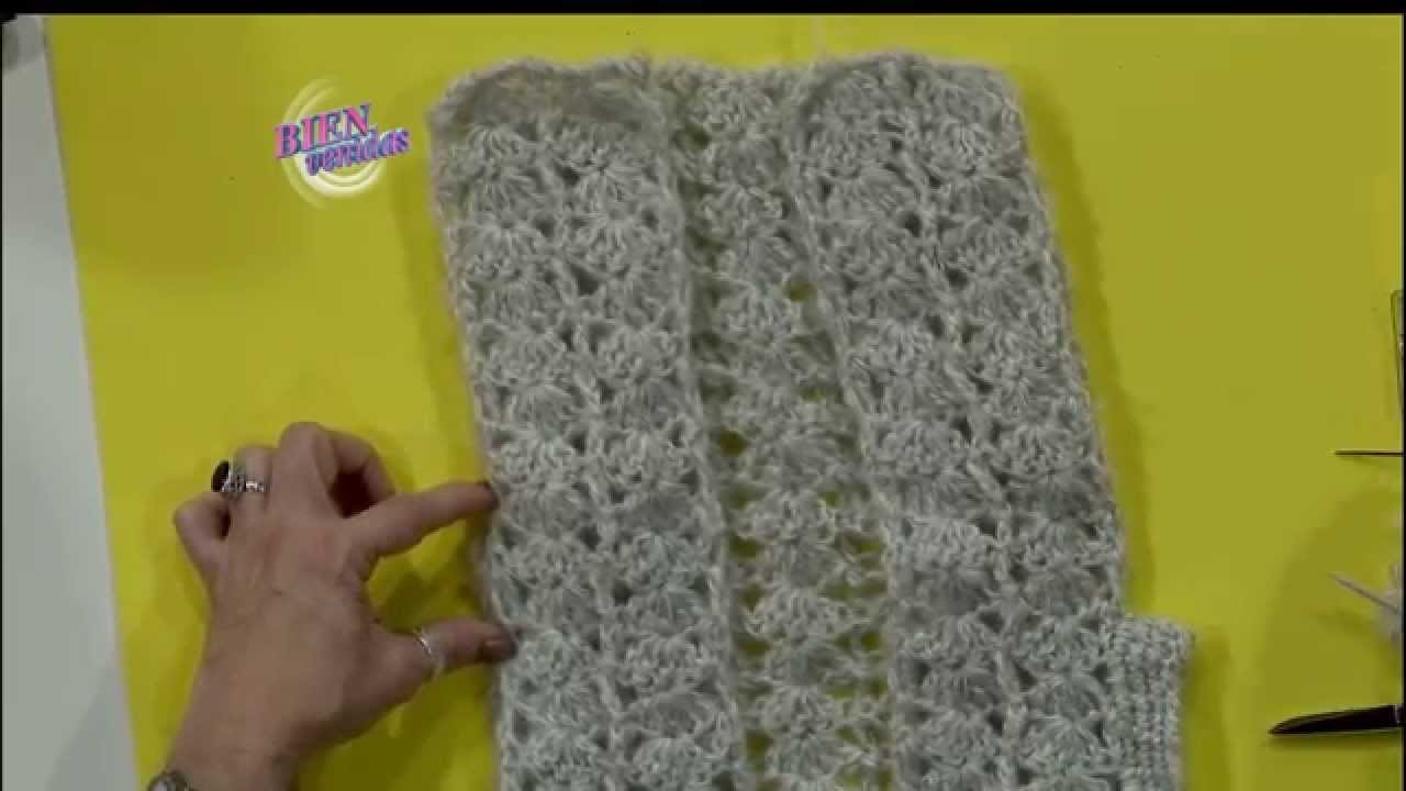 Mónica Astudillo - Bienvenidas TV en HD - Teje un chaleco al crochet