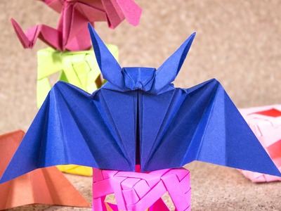 Murciélago de papel Origami. Jeguridos