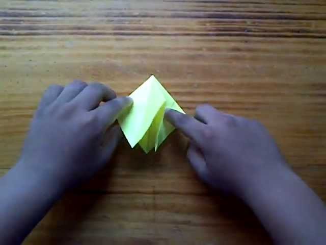 Origami pez de papel